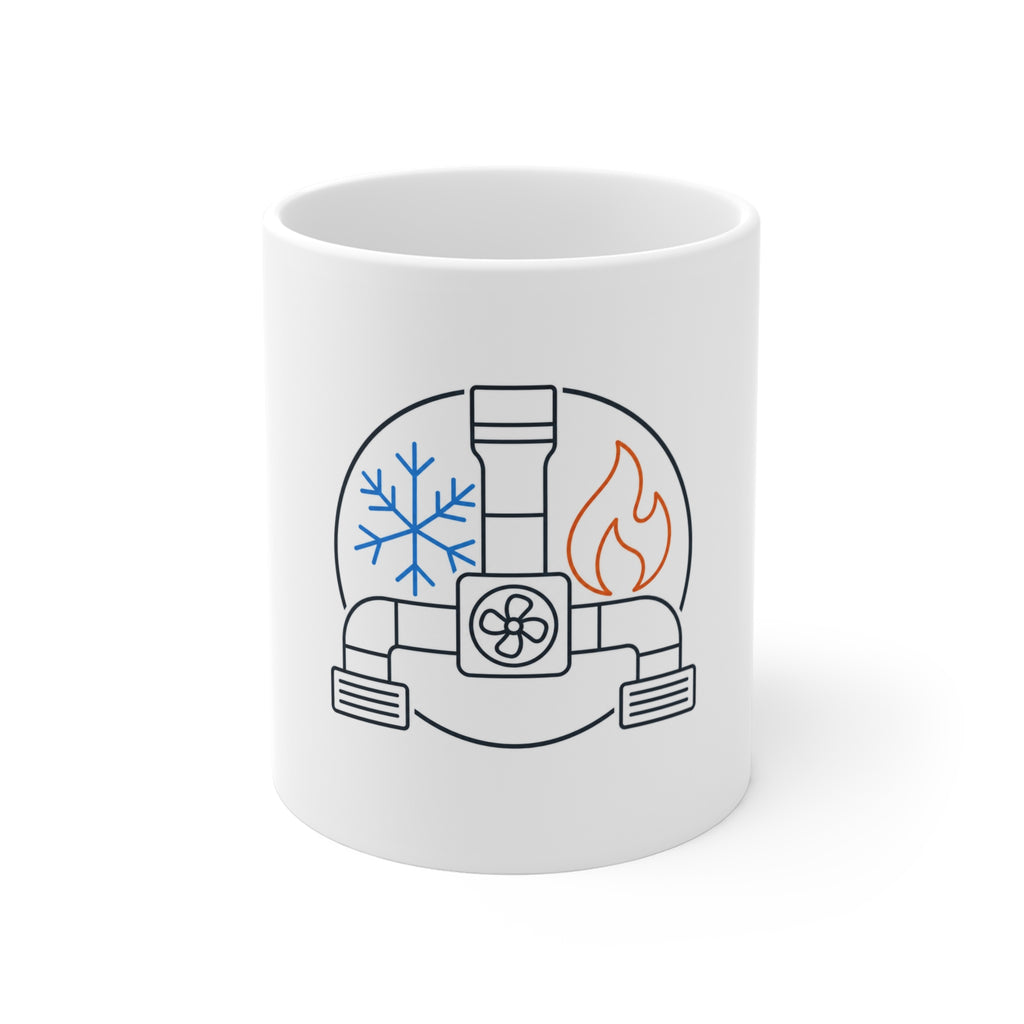 Heating And Cooling System Mug