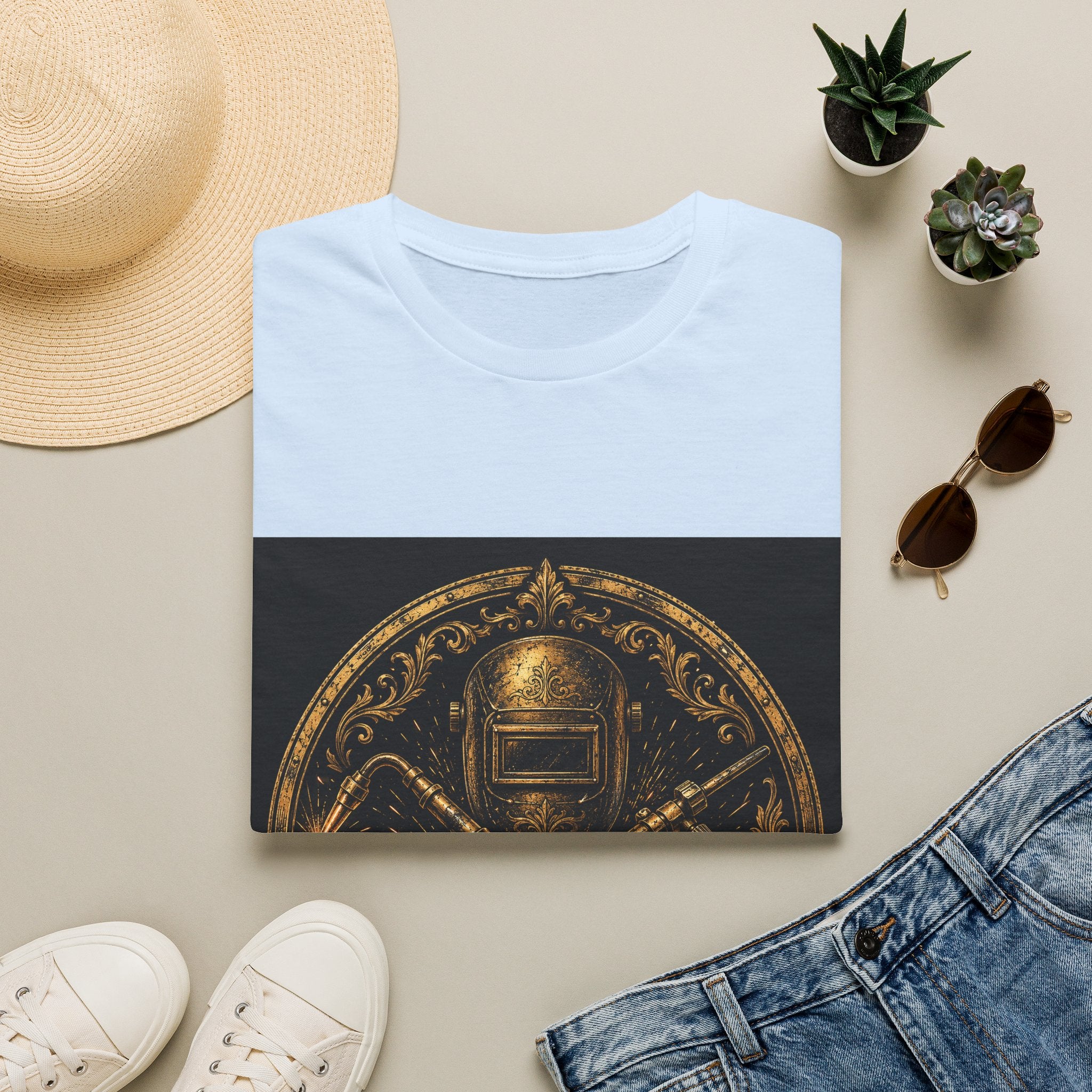 Proud Welder Badge Classic Tee