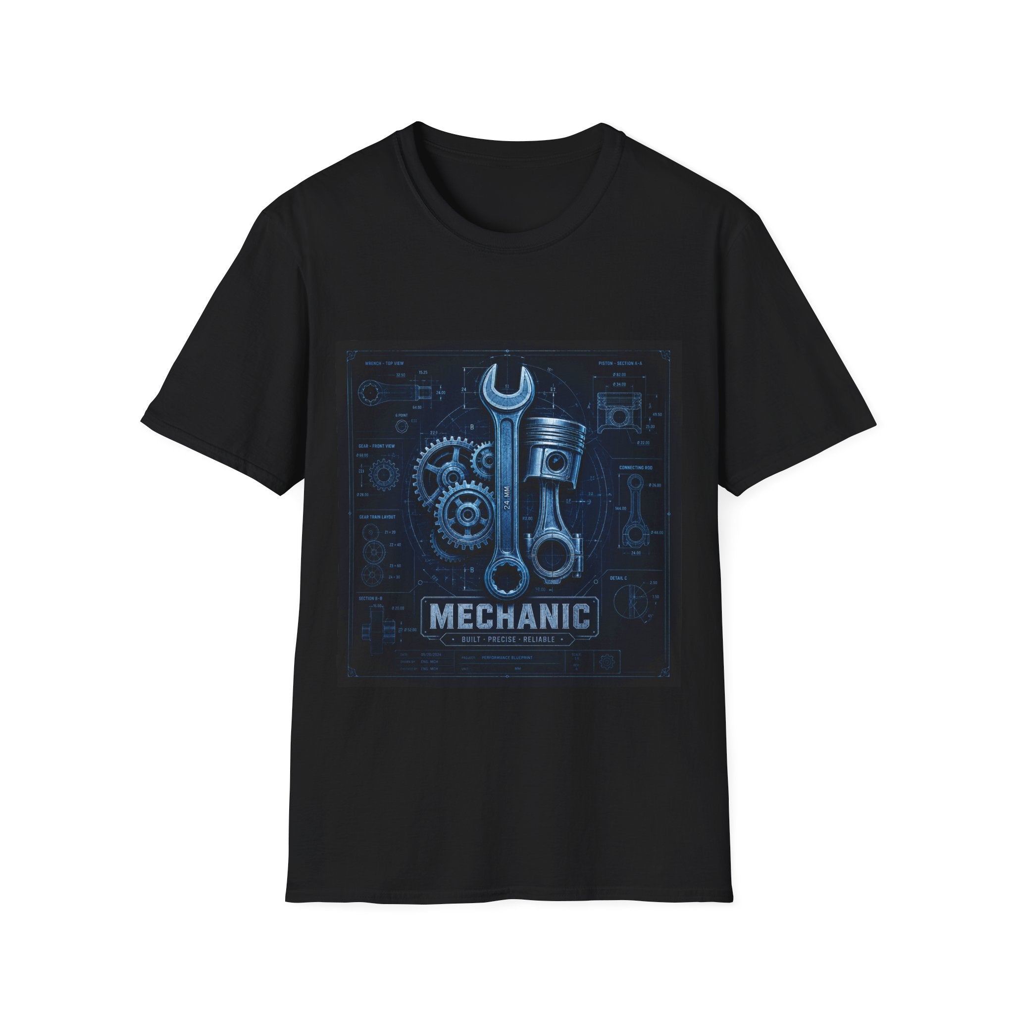 Mechanic Blueprint Classic Tee