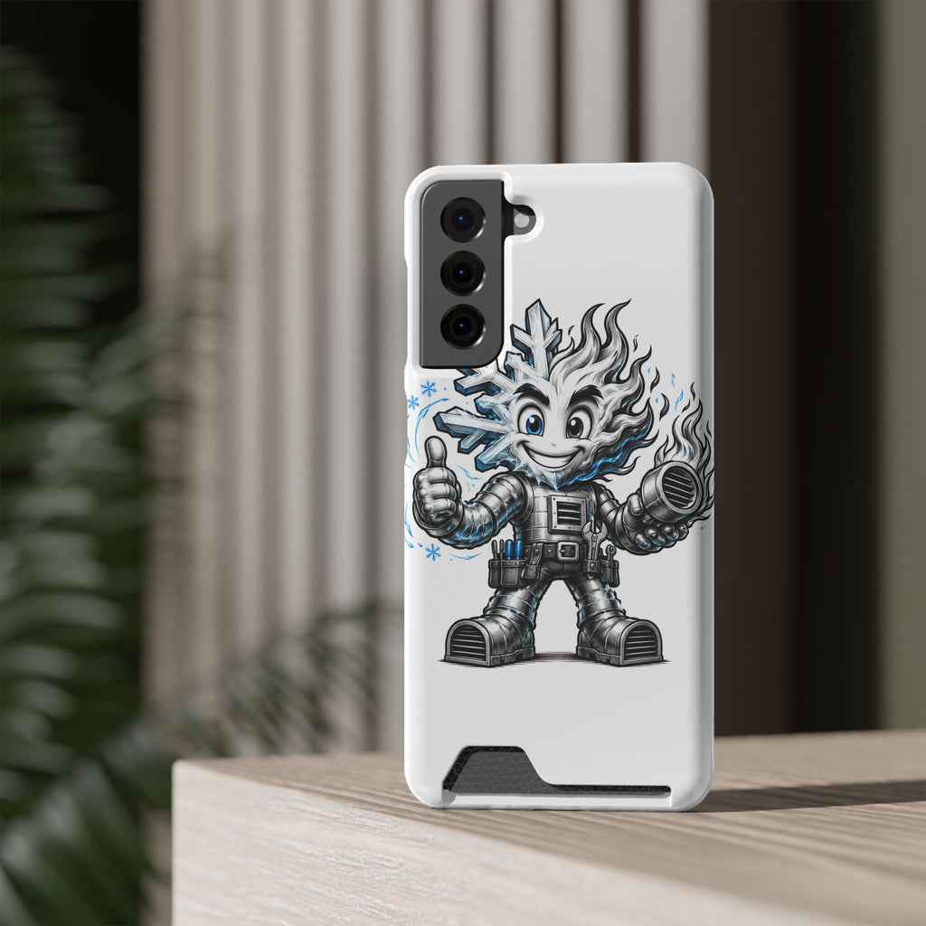 Chilly Robot Snowflake Buddy Phone Case