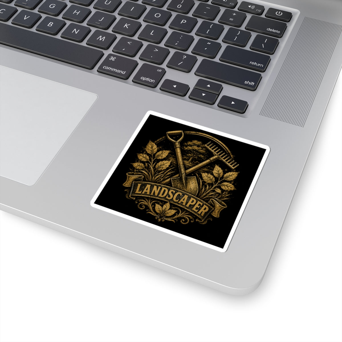 Proud Landscaper Badge Sticker