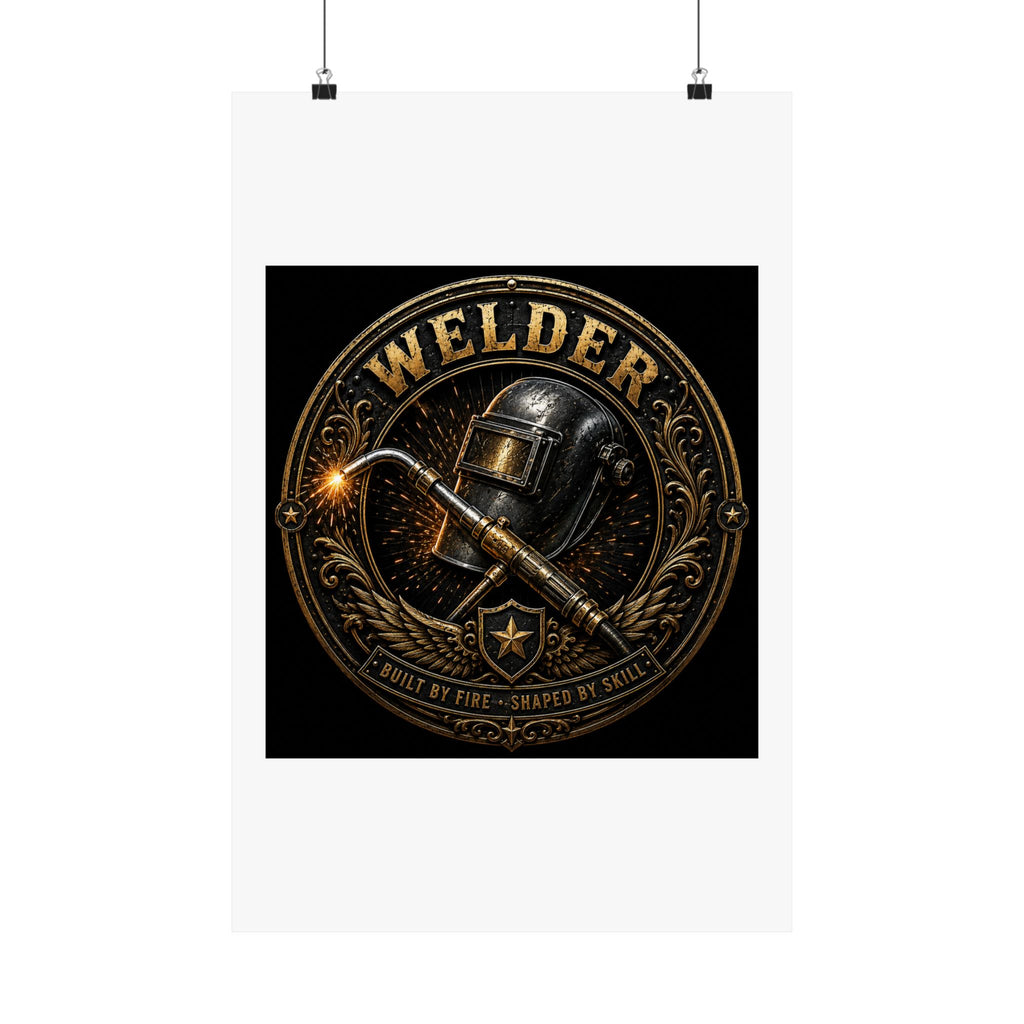 Welder Pride Poster