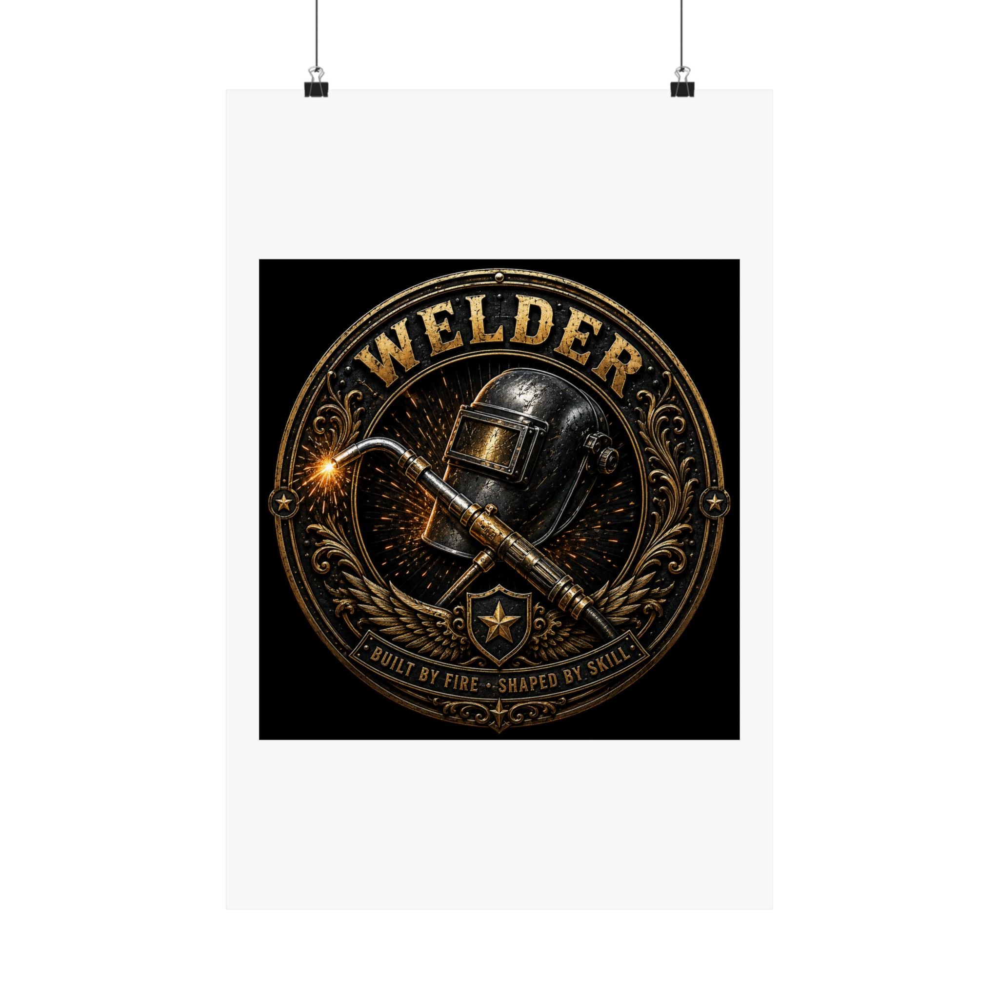 Welder Pride Poster