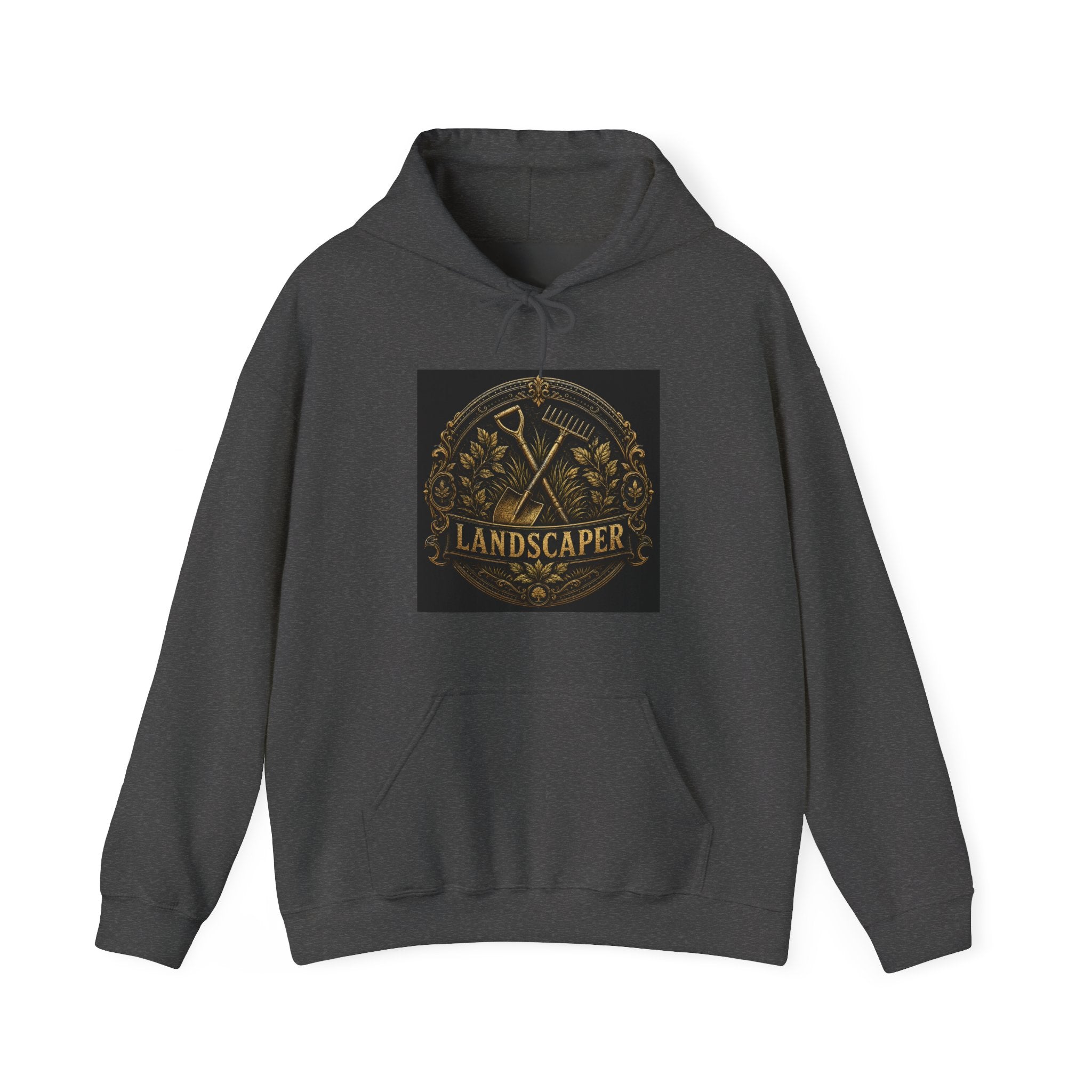 Proud Landscaper Badge Hoodie