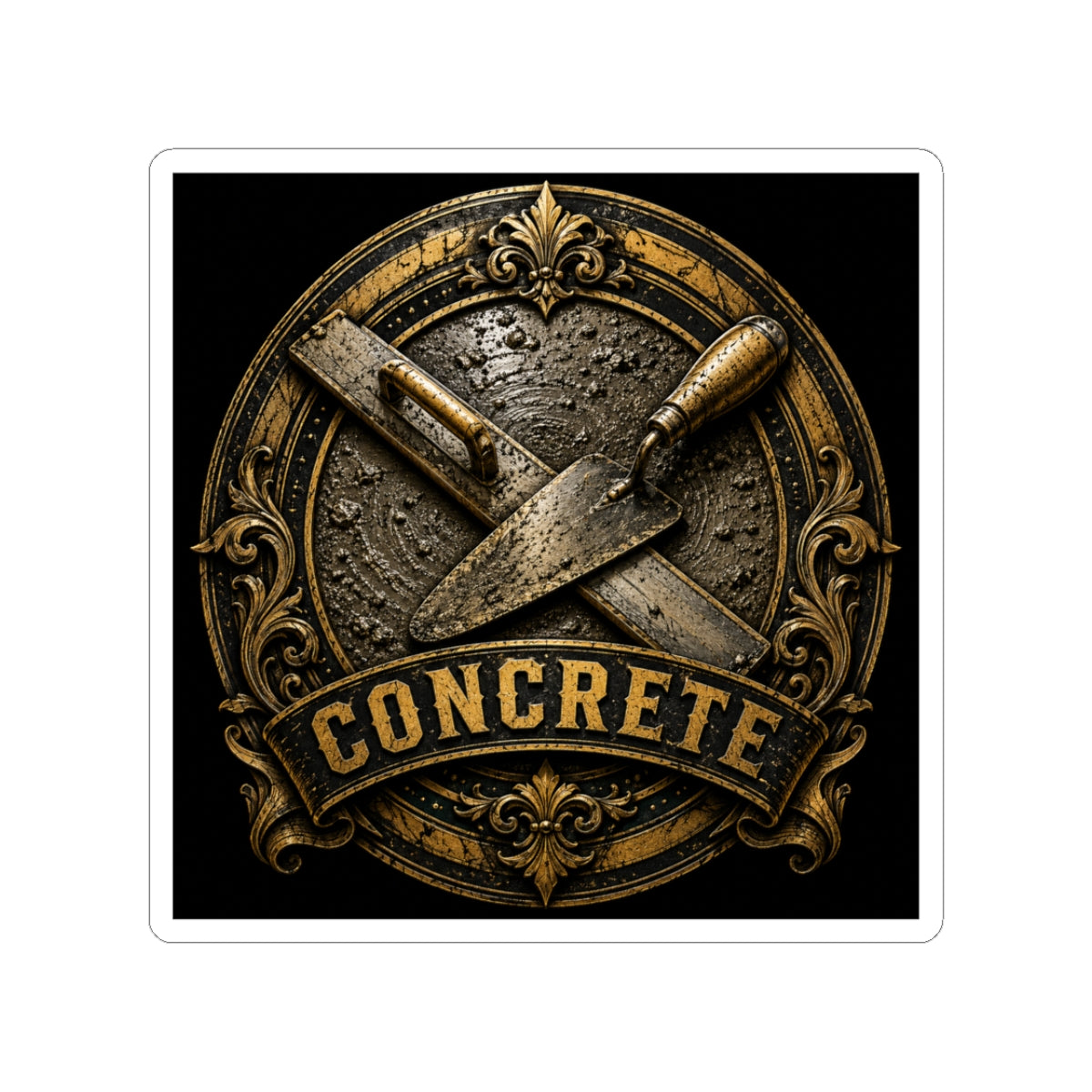 Concrete Craftsmanship Sticker