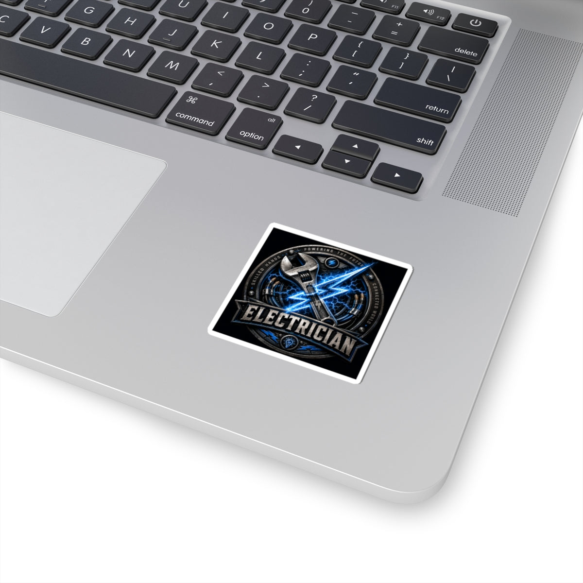 Powering The Future Electrician Sticker