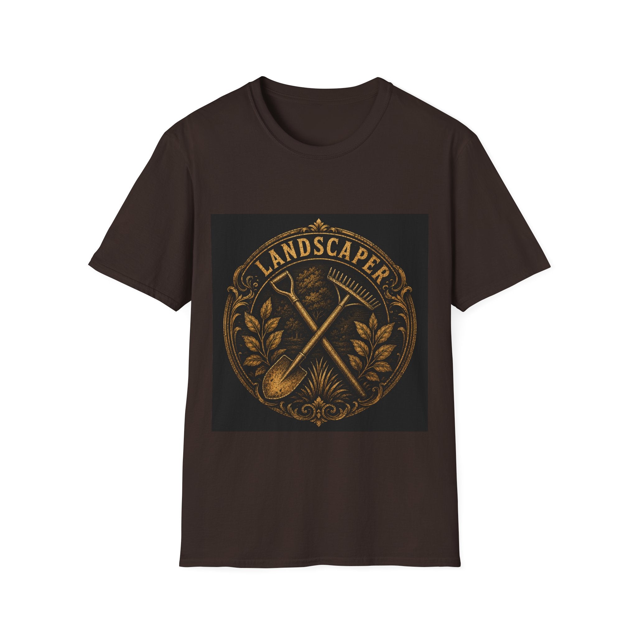 Golden Landscaper Emblem Classic Tee
