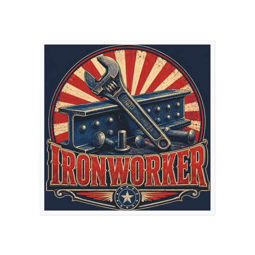 American Ironworker Pride Magnet