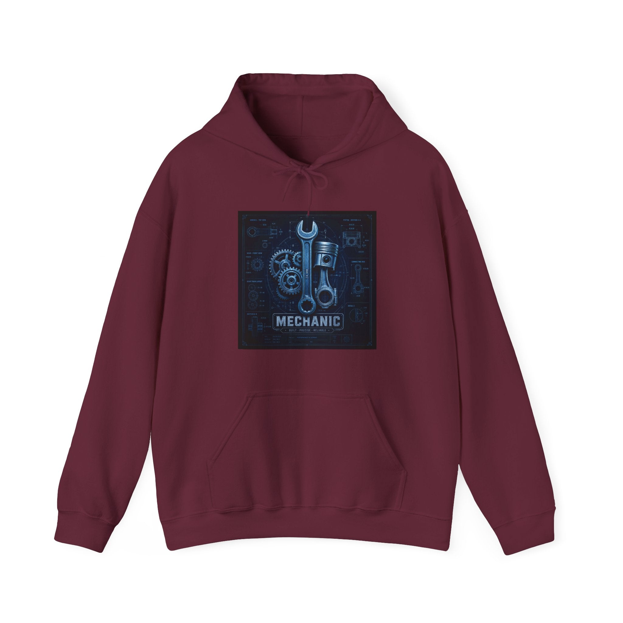 Mechanic Blueprint Hoodie