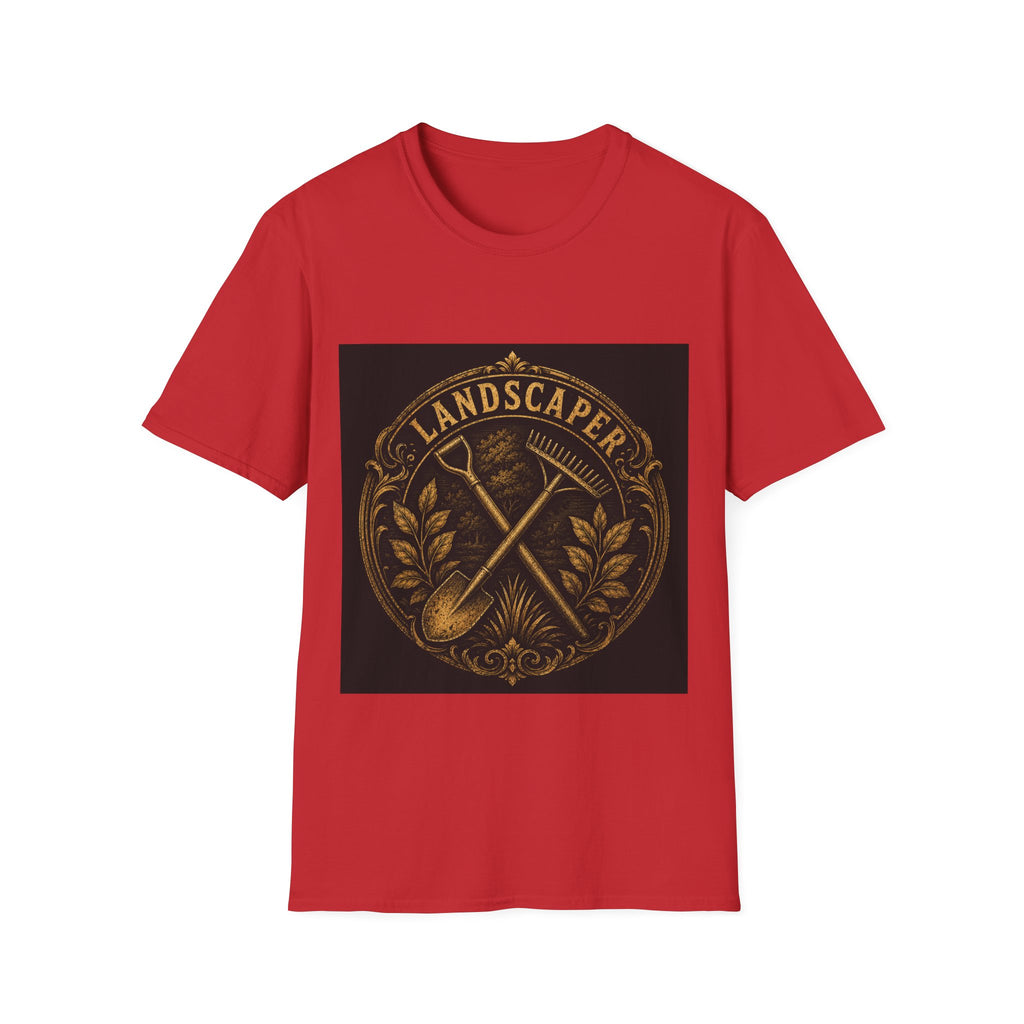 Golden Landscaper Emblem Classic Tee