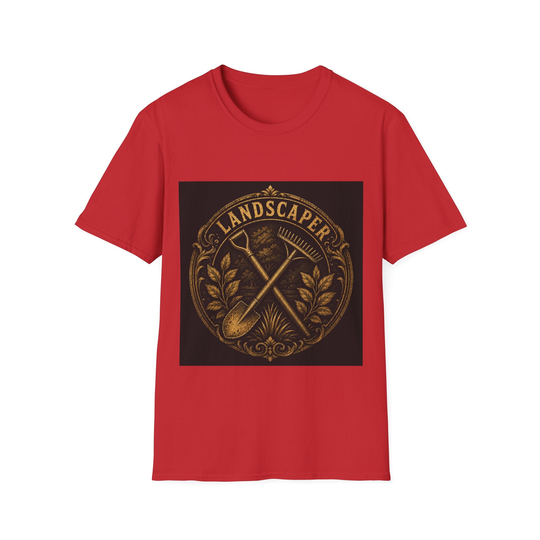Golden Landscaper Emblem Classic Tee