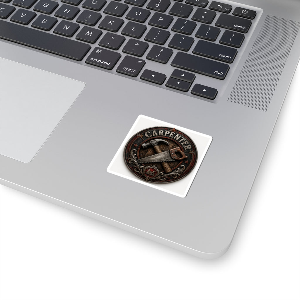Carpenter's Toolbox Badge Sticker