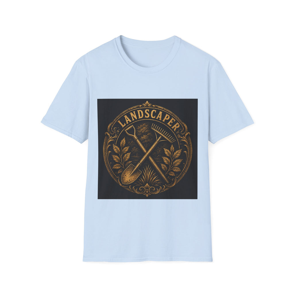 Golden Landscaper Emblem Classic Tee