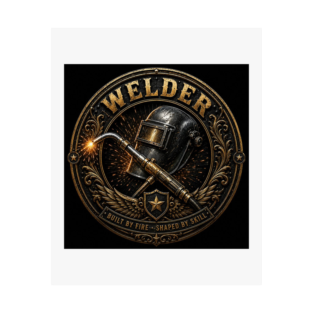 Welder Pride Poster