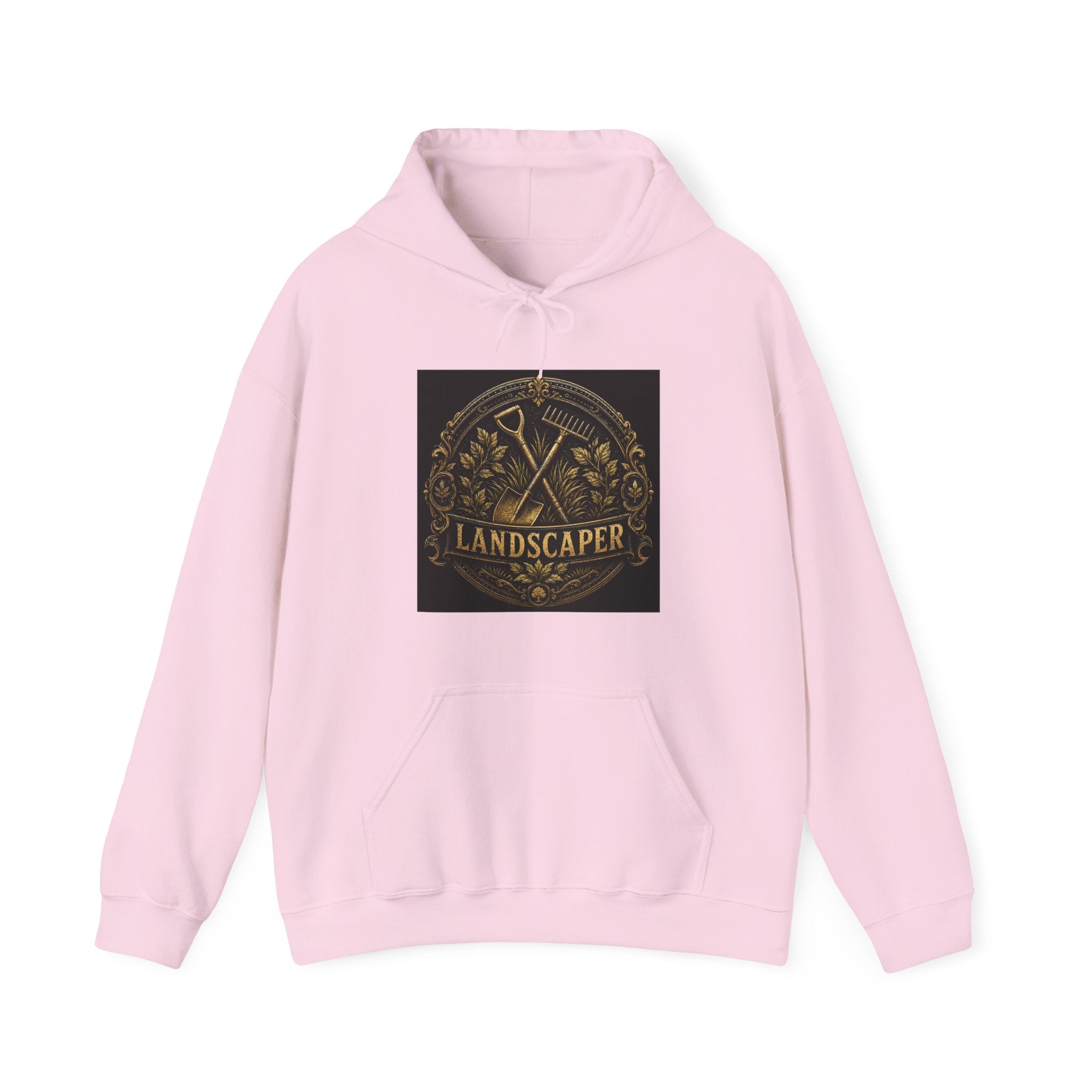 Proud Landscaper Badge Hoodie