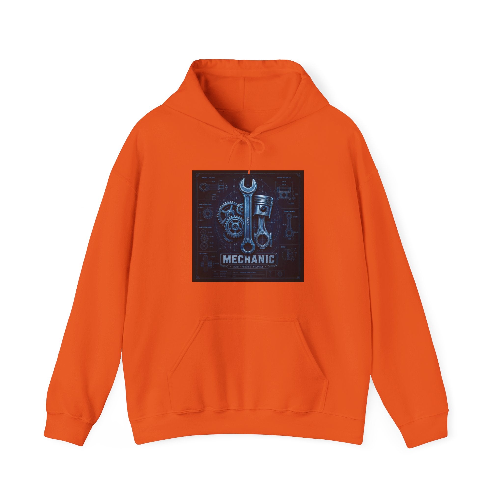 Mechanic Blueprint Hoodie