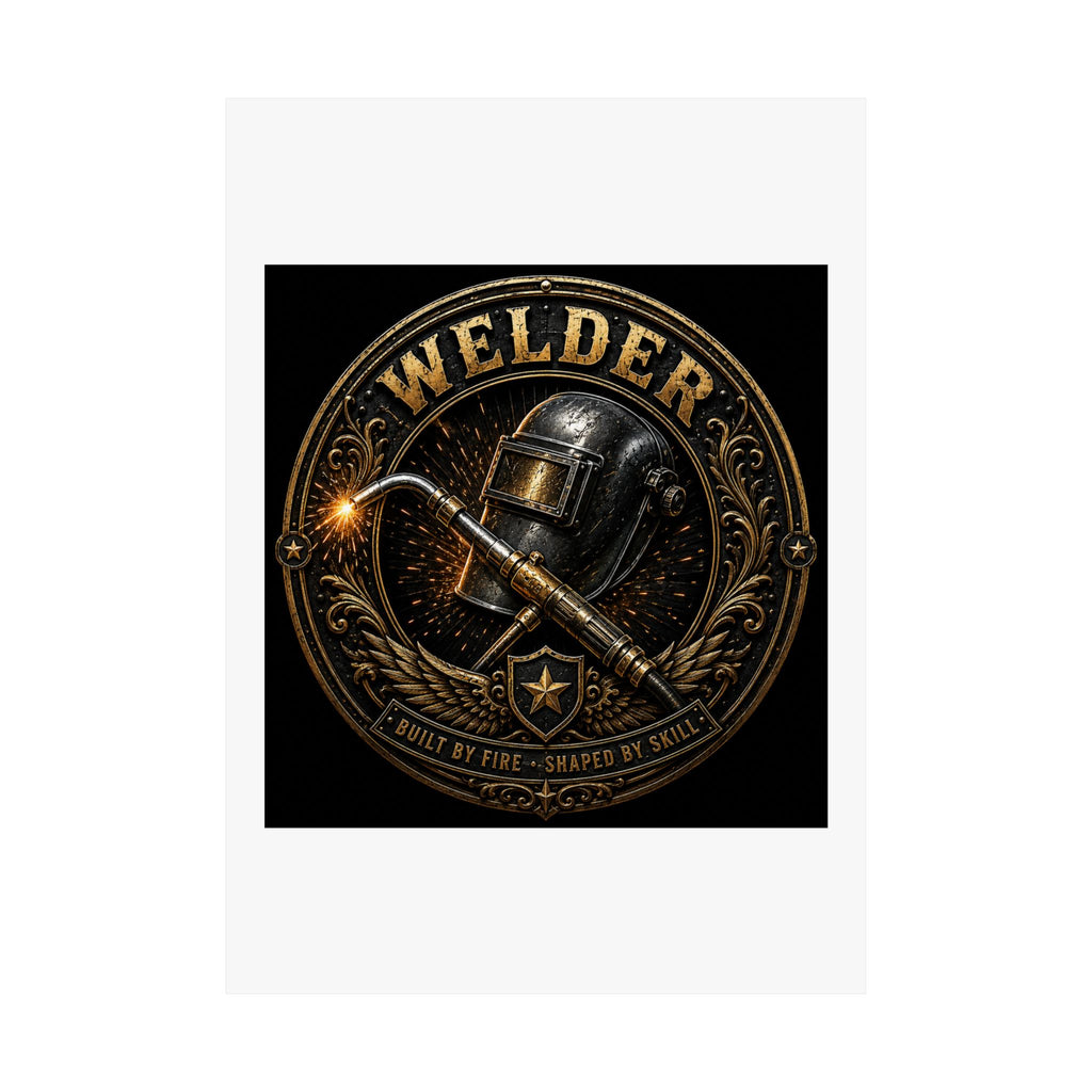 Welder Pride Poster