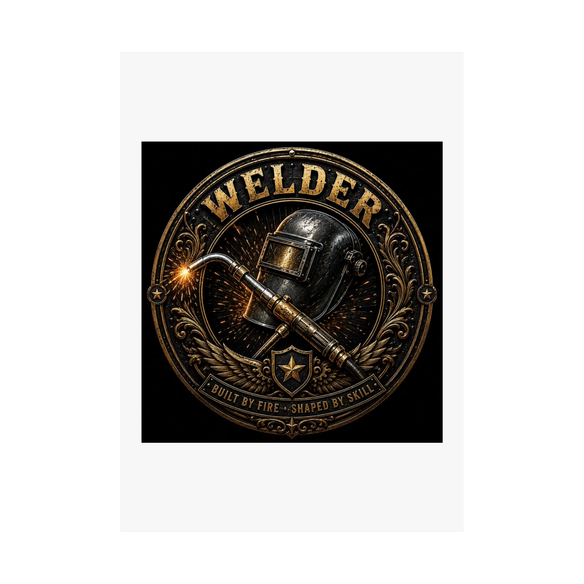 Welder Pride Poster