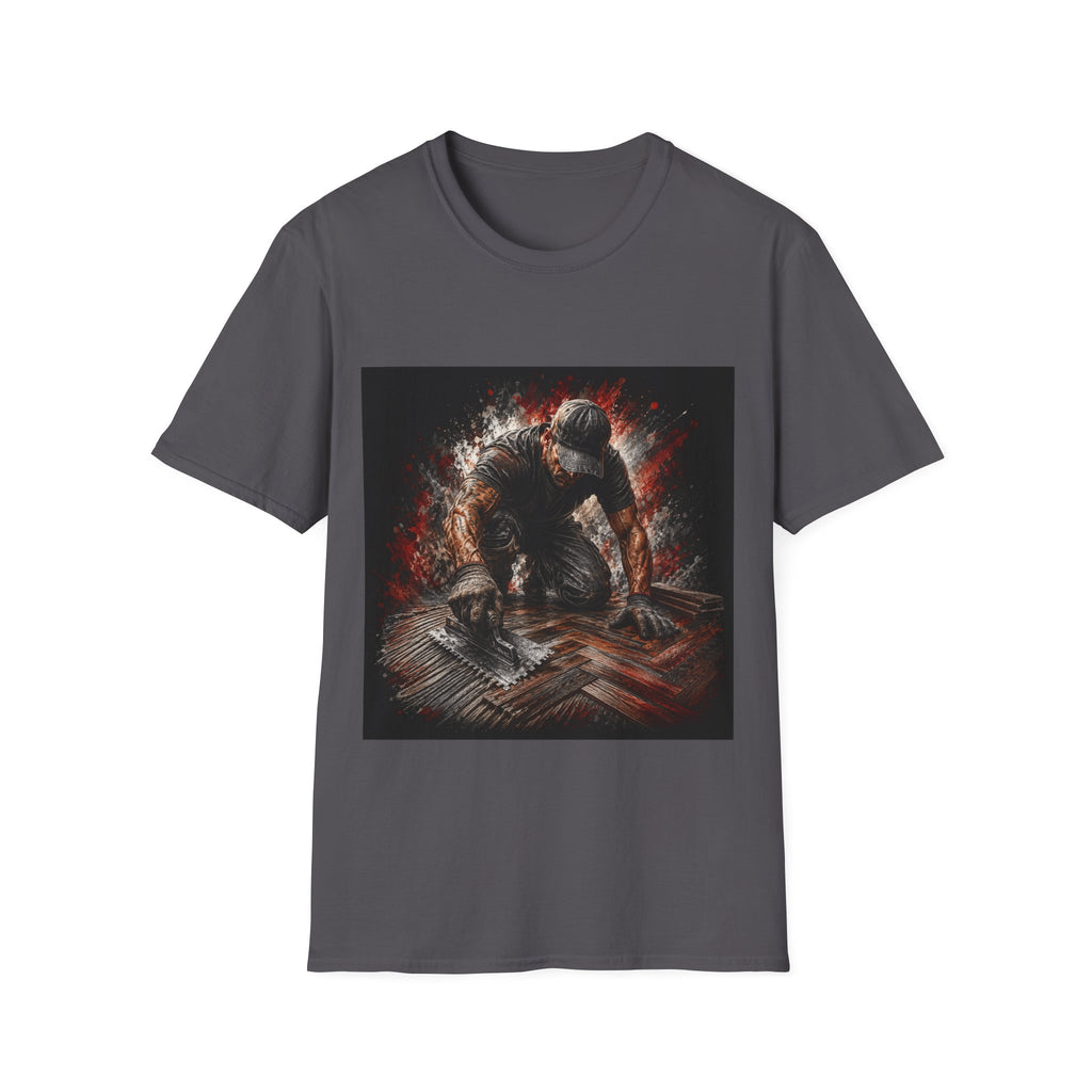 Tattooed Tiler At Work Classic Tee