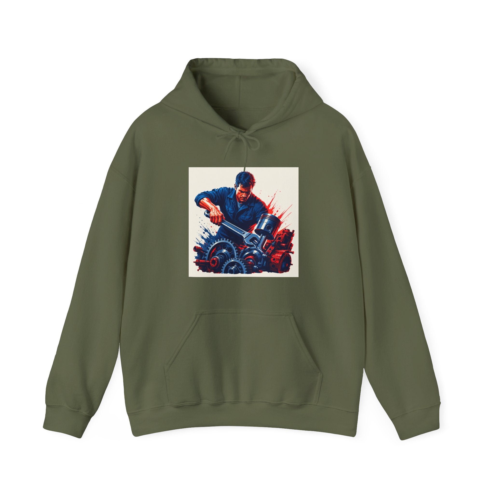 Tighten Up The Engine Hoodie
