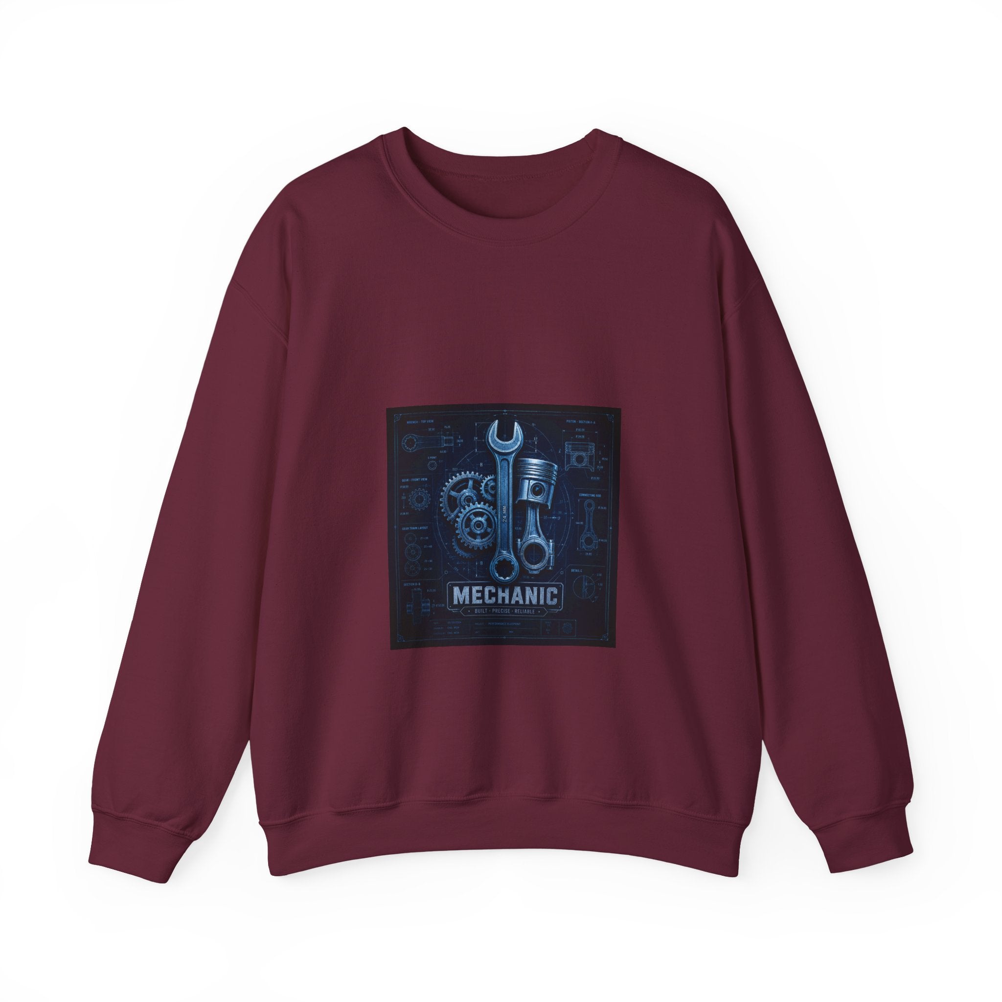Mechanic Blueprint Sweatshirt
