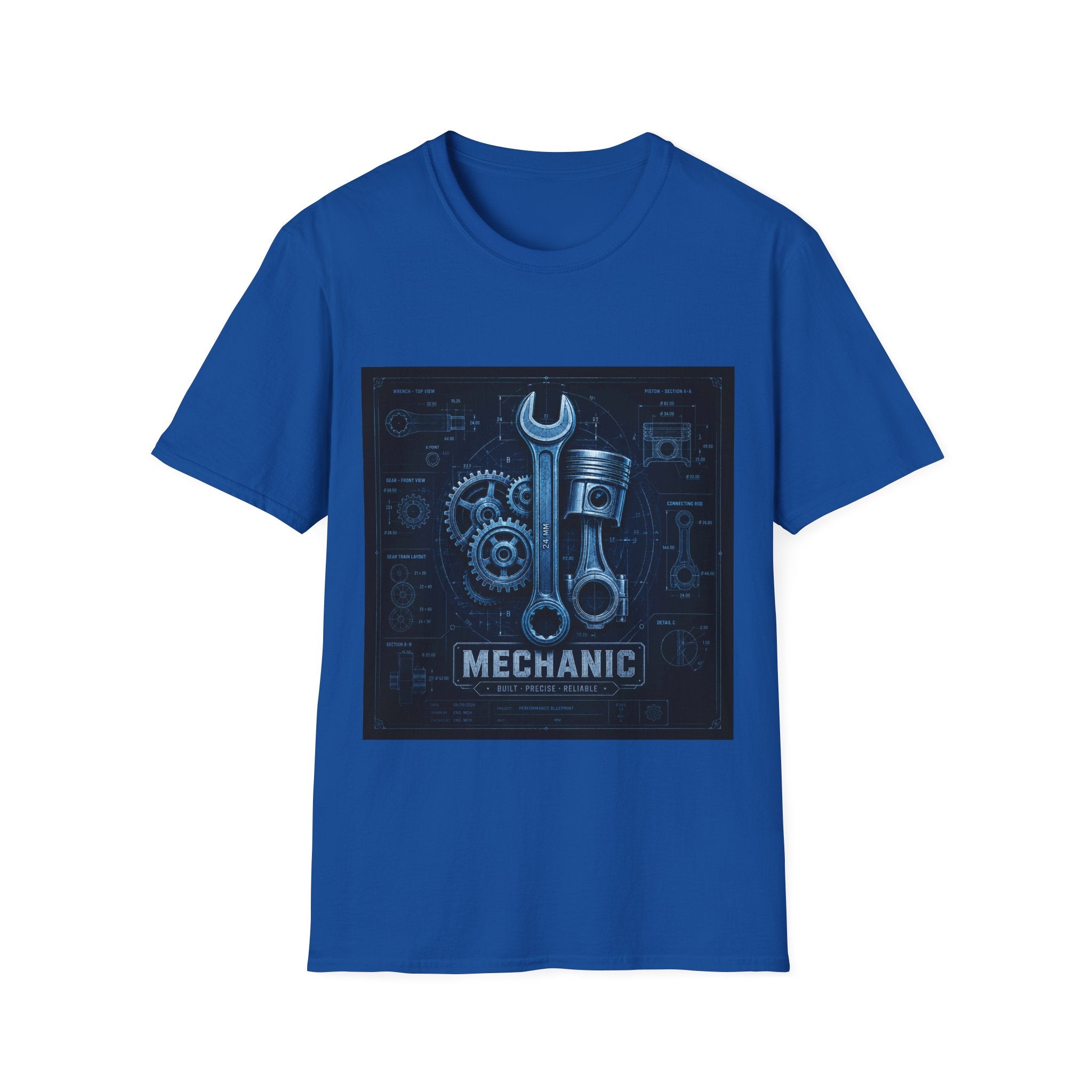 Mechanic Blueprint Classic Tee