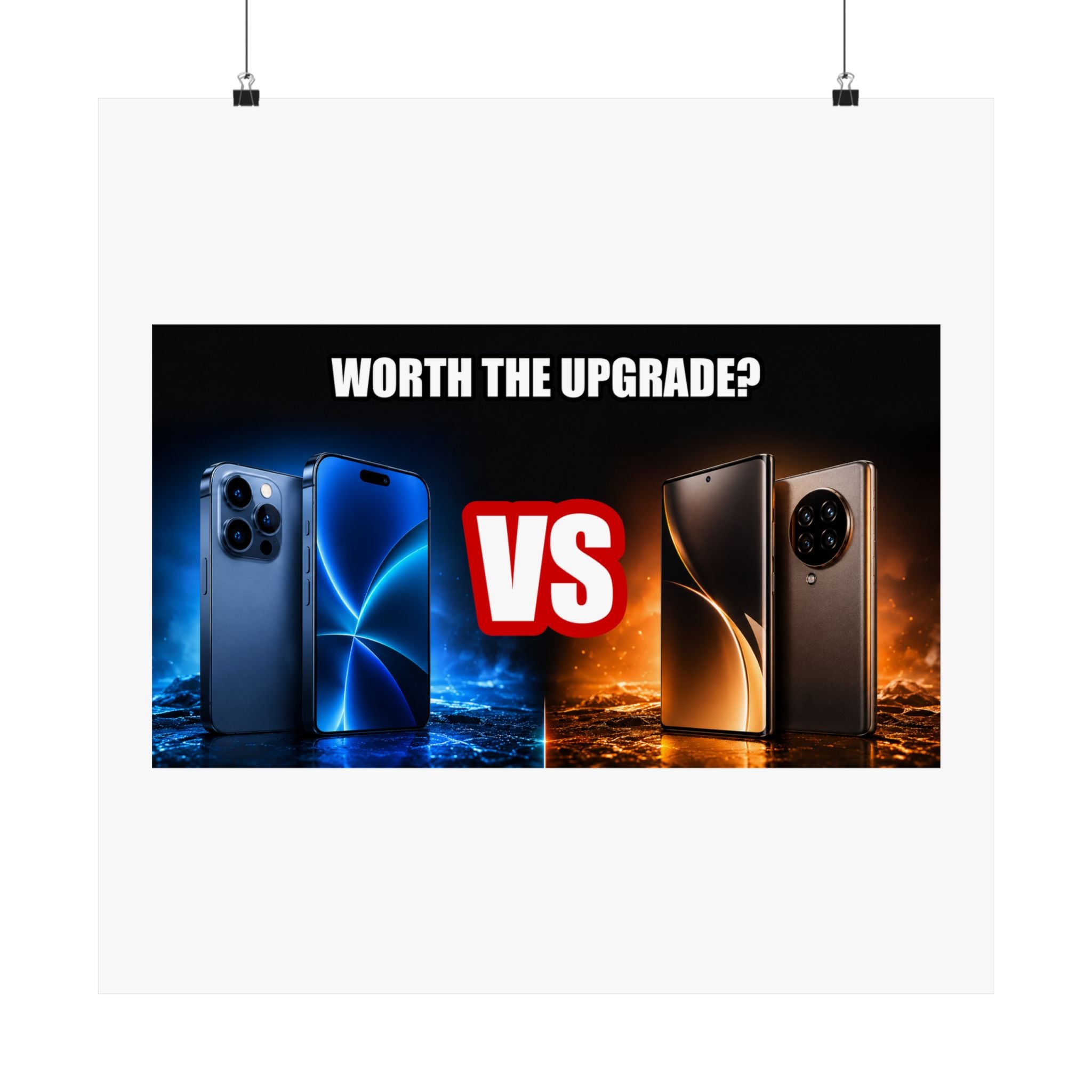 Worth The Upgrade Poster
