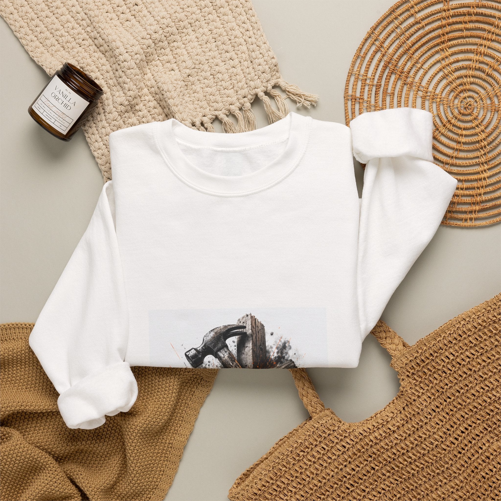 Tough Carpenter's Toolbox Sweatshirt