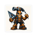 Built Strong Carpenter Buddy Sticker
