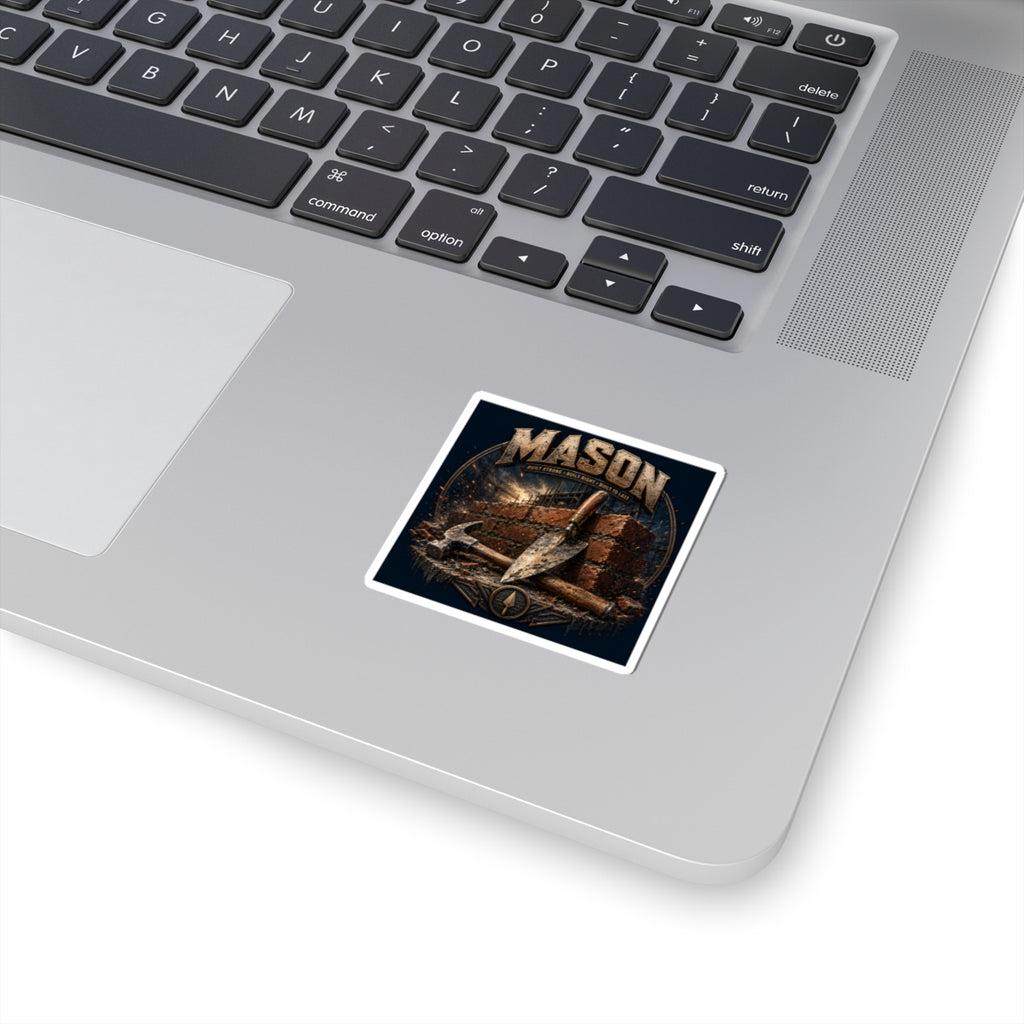Built To Last Mason Sticker