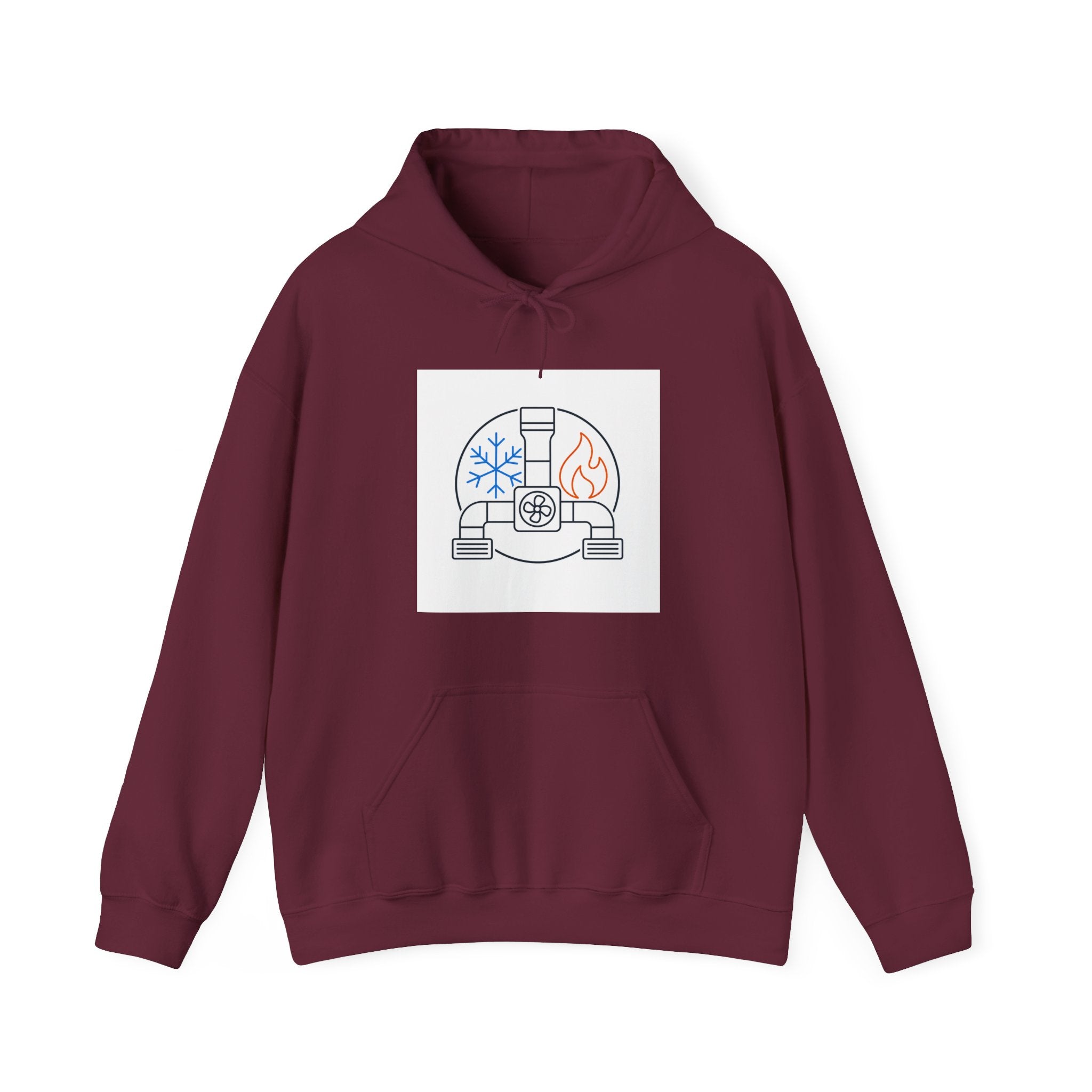 Heating And Cooling System Hoodie