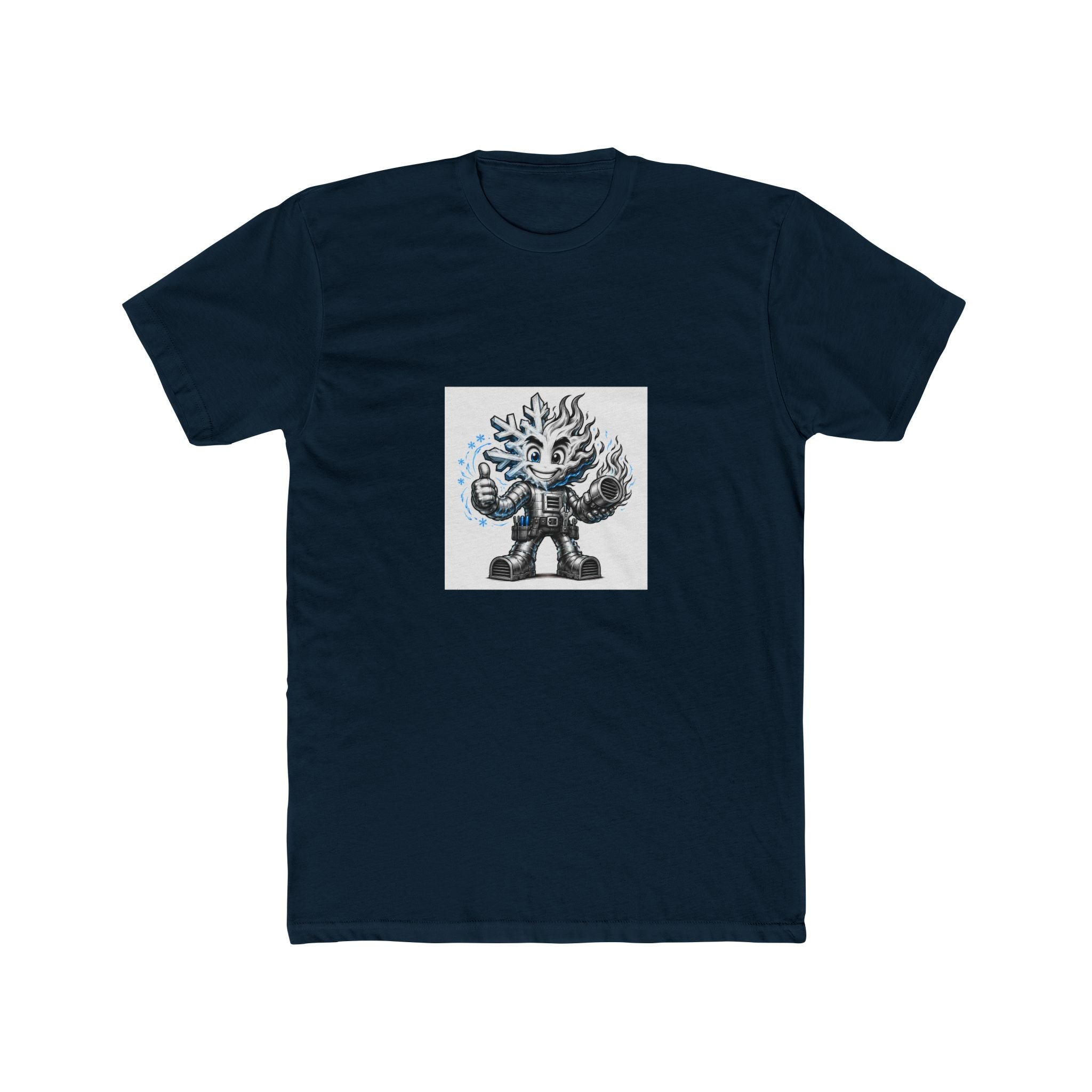 Chilly Robot Snowflake Buddy Tee