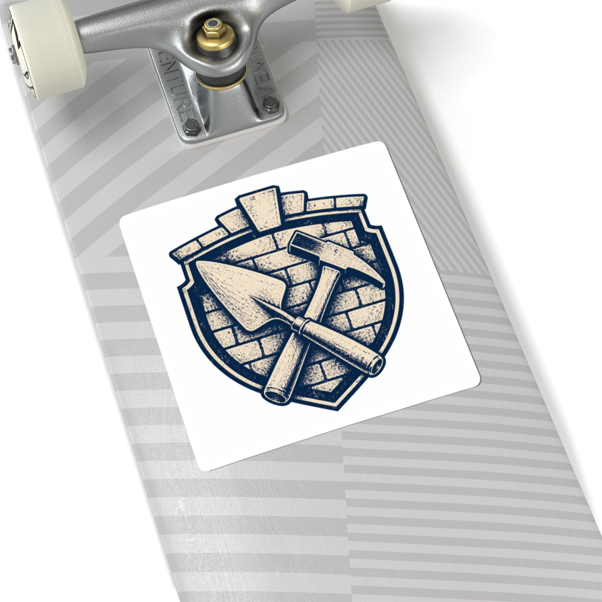 Proud Mason Crest Sticker