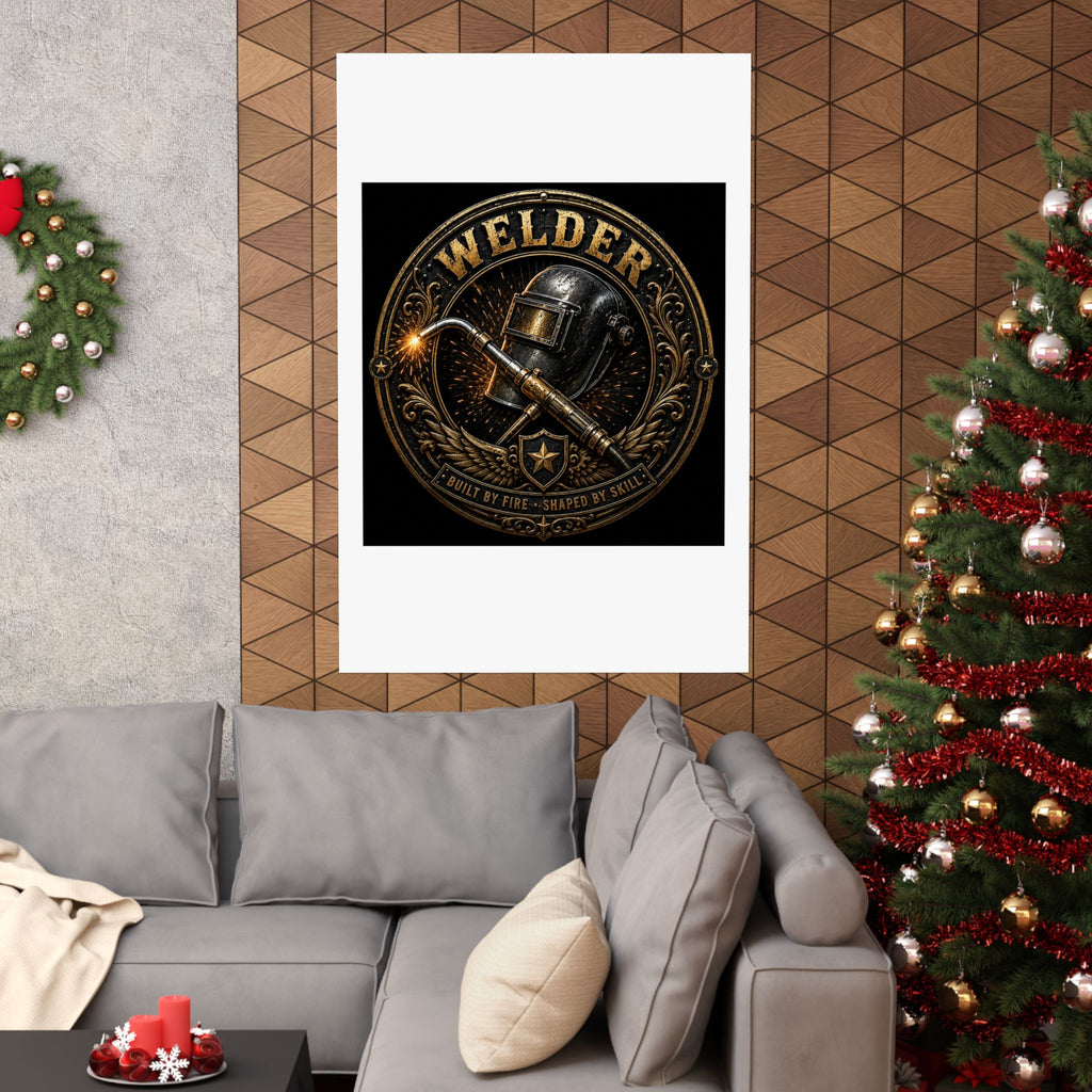 Welder Pride Poster