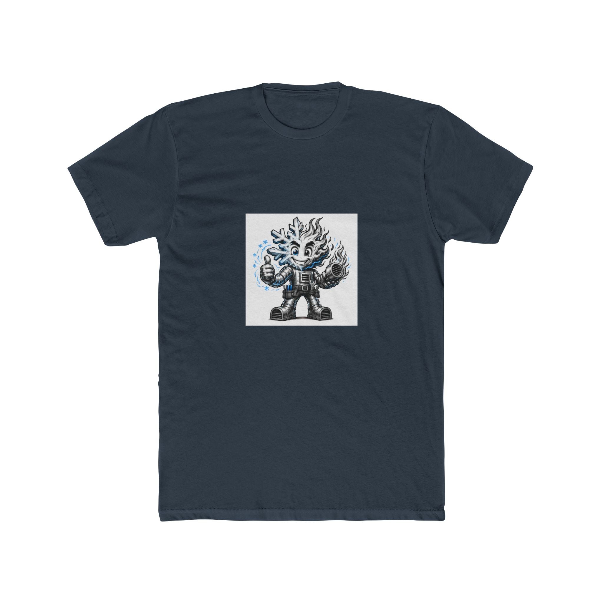 Chilly Robot Snowflake Buddy Tee