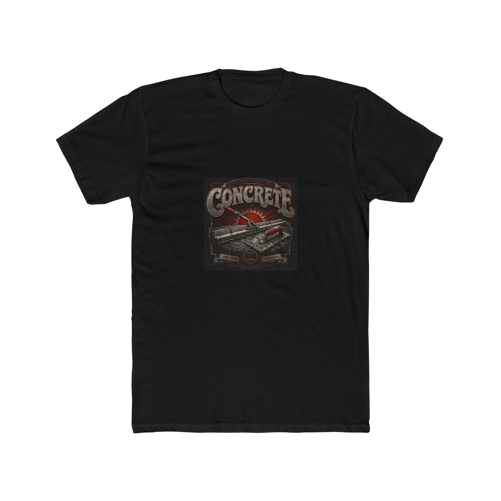 Built Strong Concrete Crew Tee