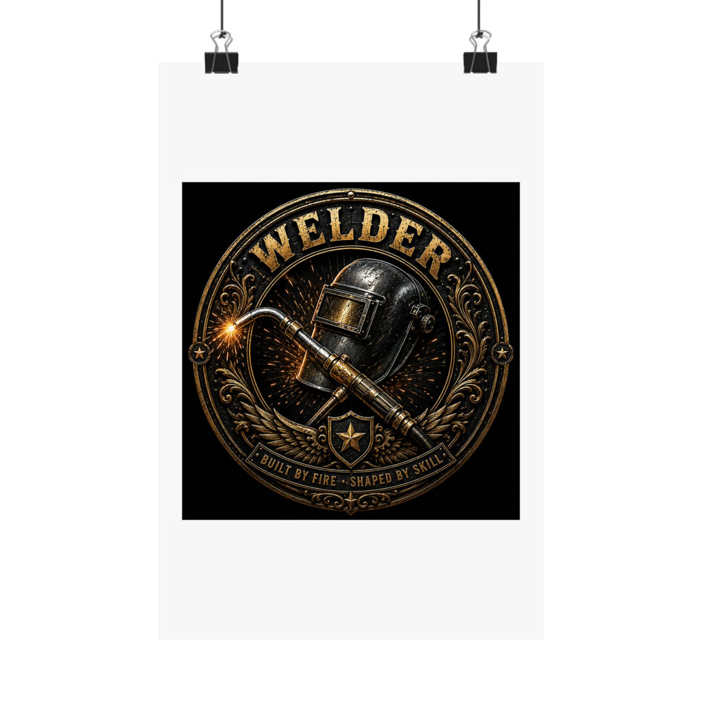 Welder Pride Poster