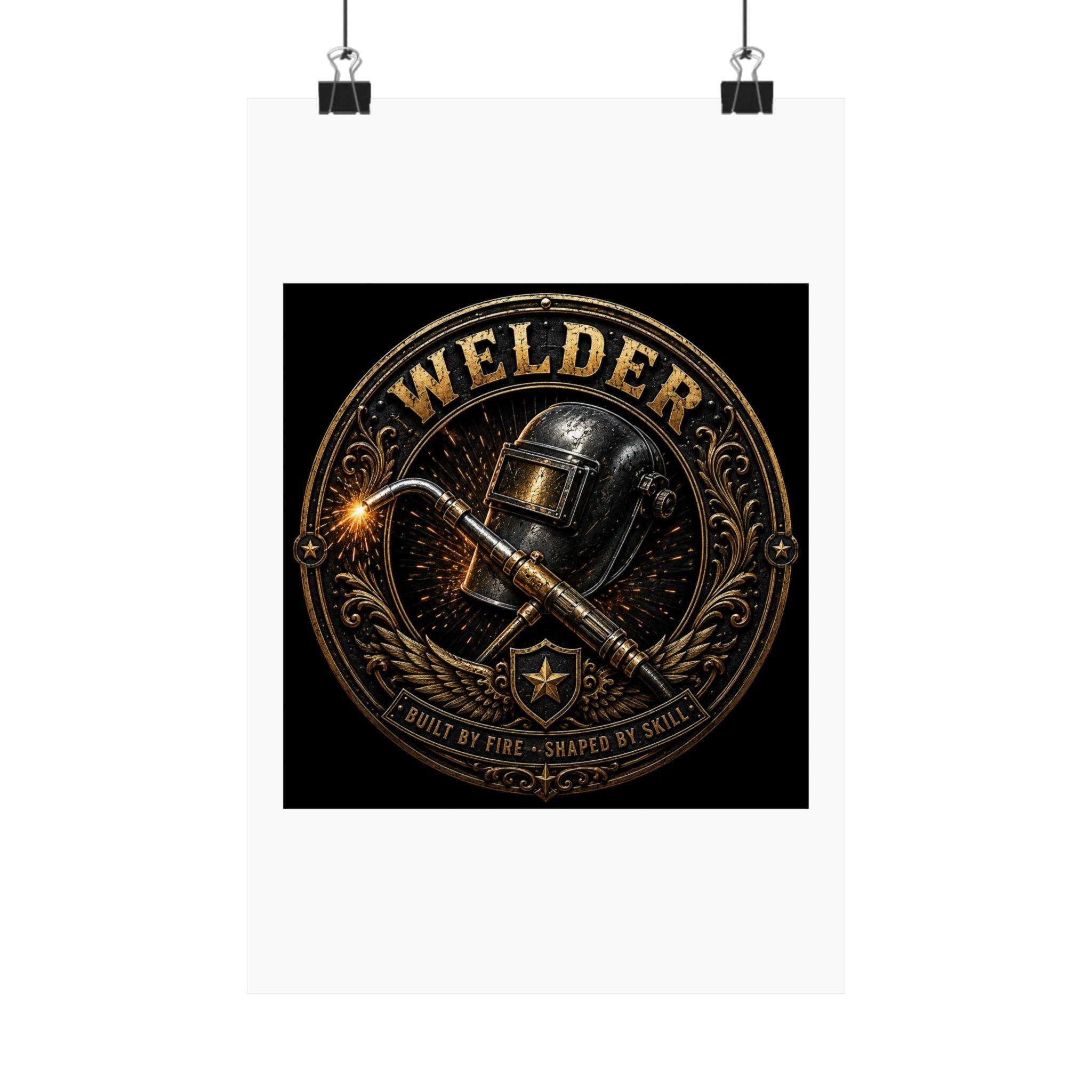 Welder Pride Poster