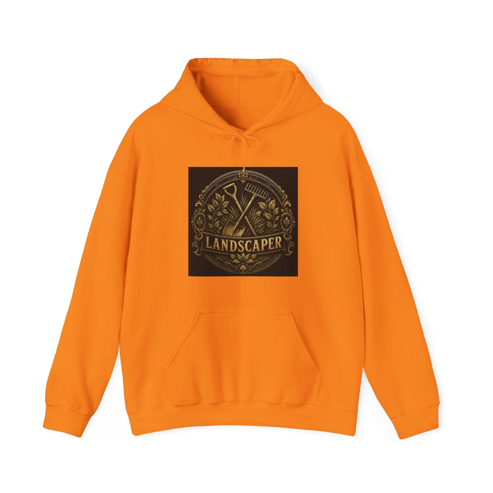 Proud Landscaper Badge Hoodie