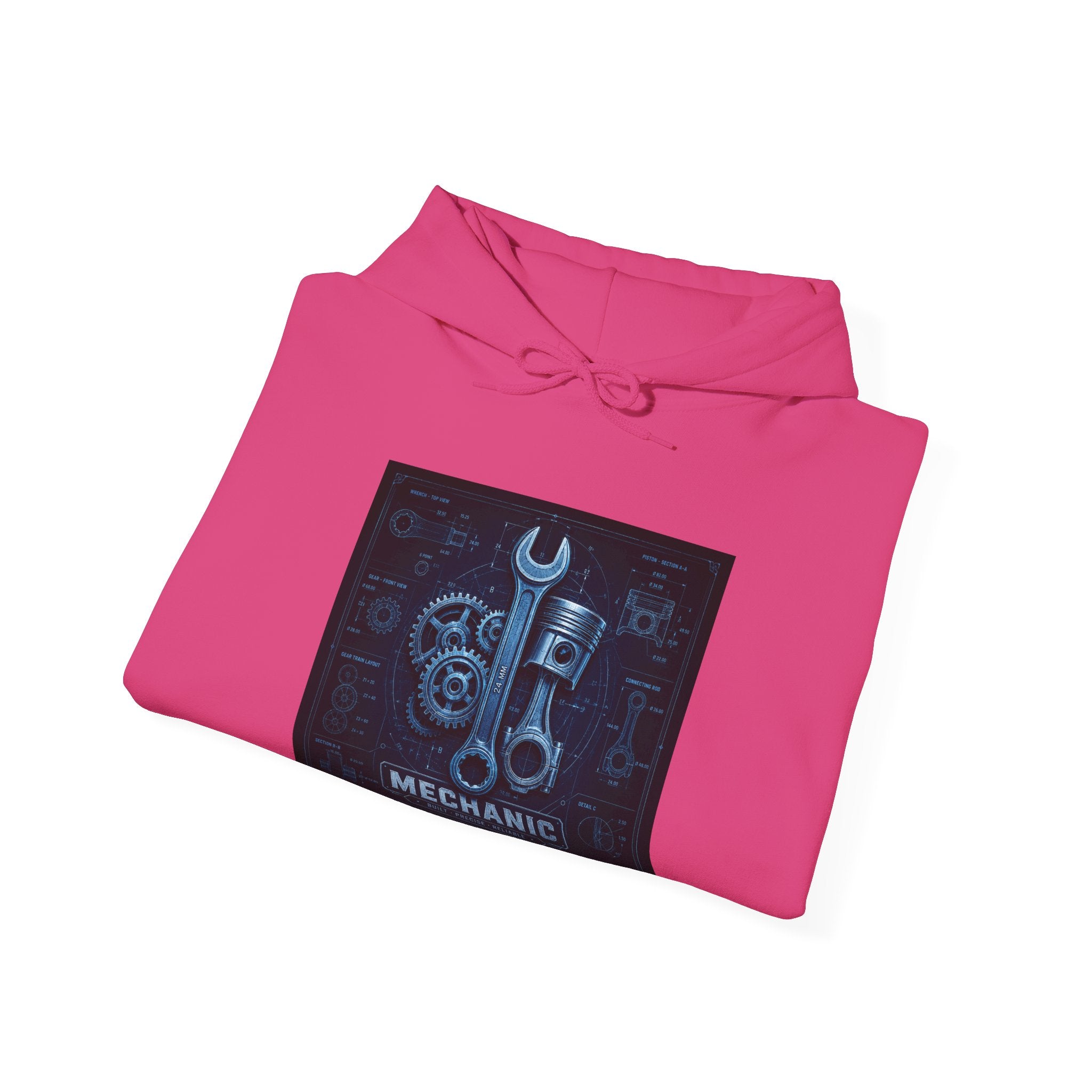 Mechanic Blueprint Hoodie