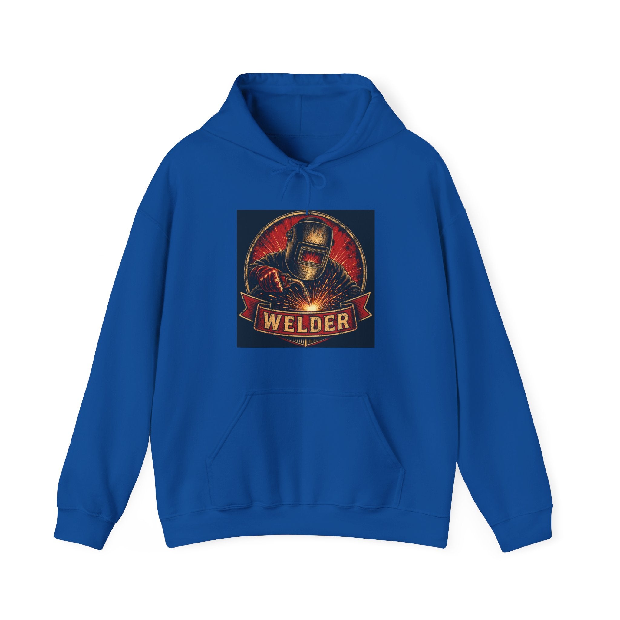 Proud Welder Badge Hoodie