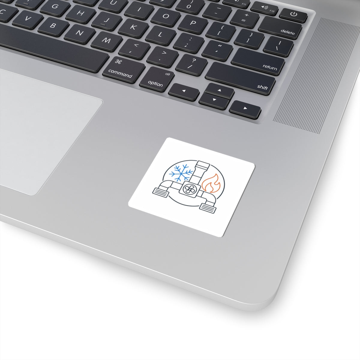 Heating And Cooling System Sticker