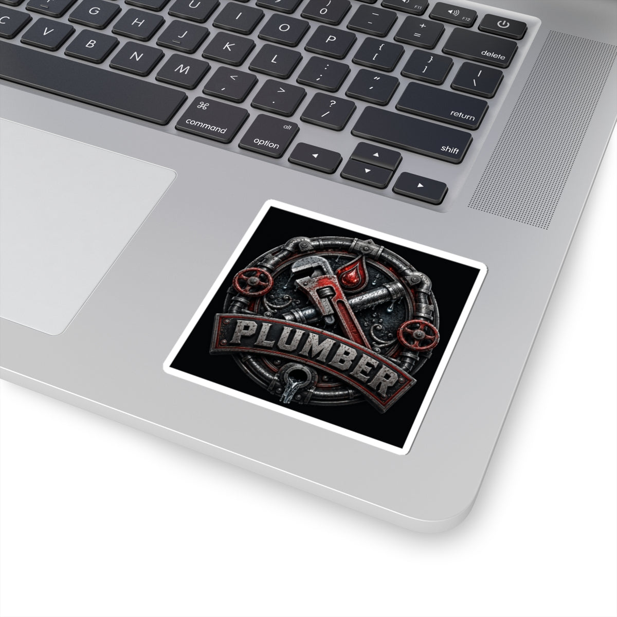 Proud Plumber Badge Sticker