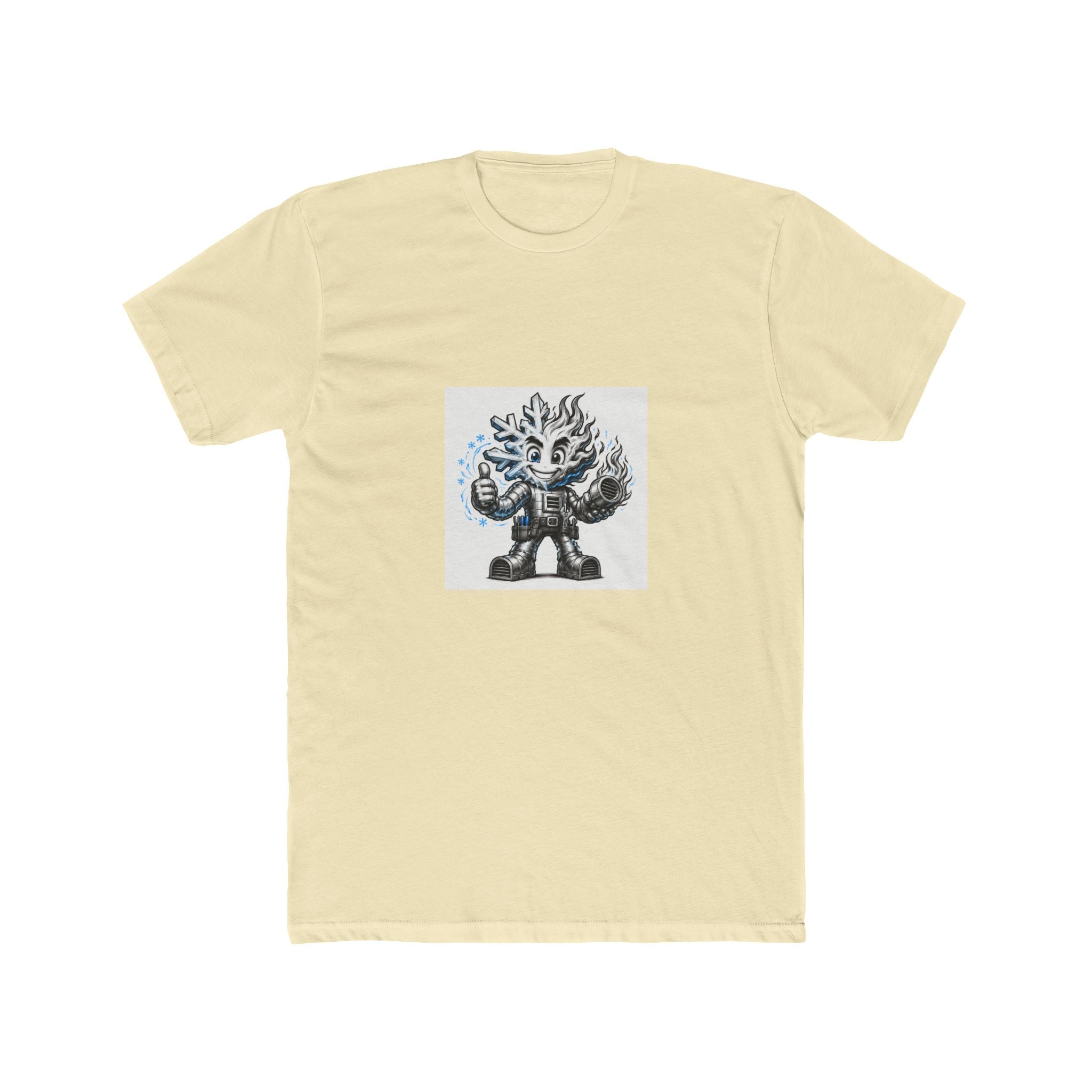 Chilly Robot Snowflake Buddy Tee