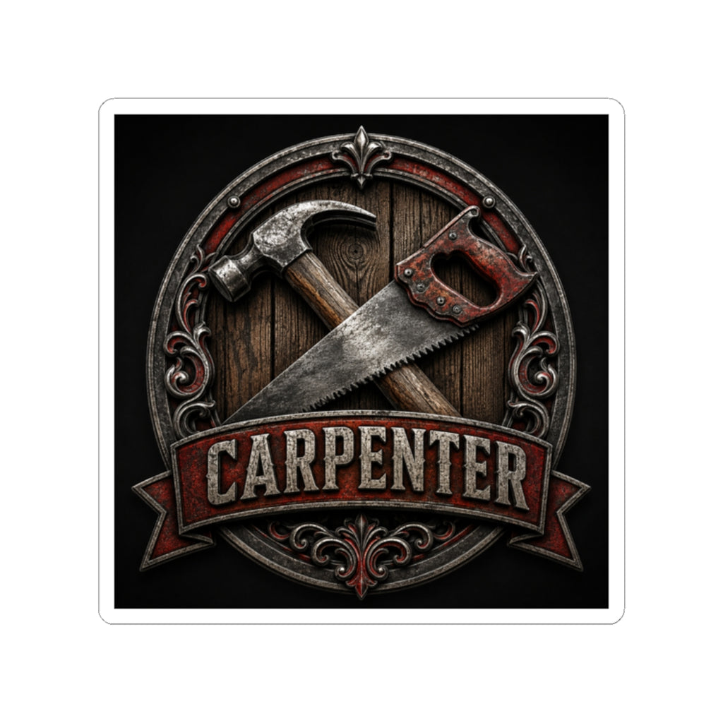 Carpenter Badge Sticker