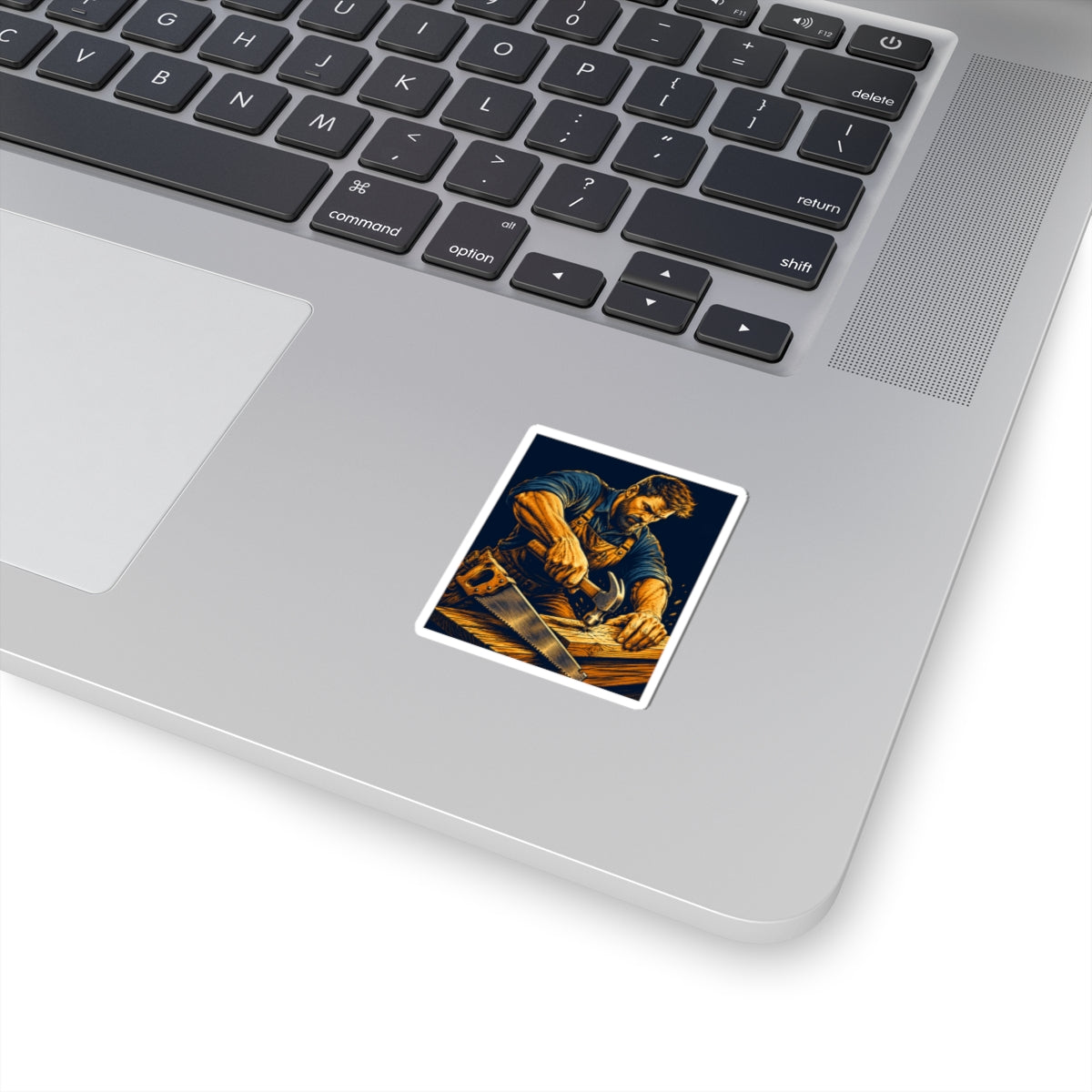 The Hardworking Carpenter Sticker