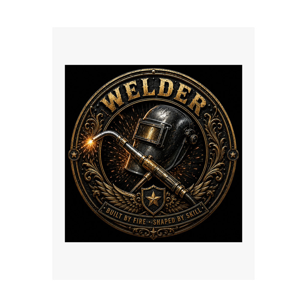 Welder Pride Poster