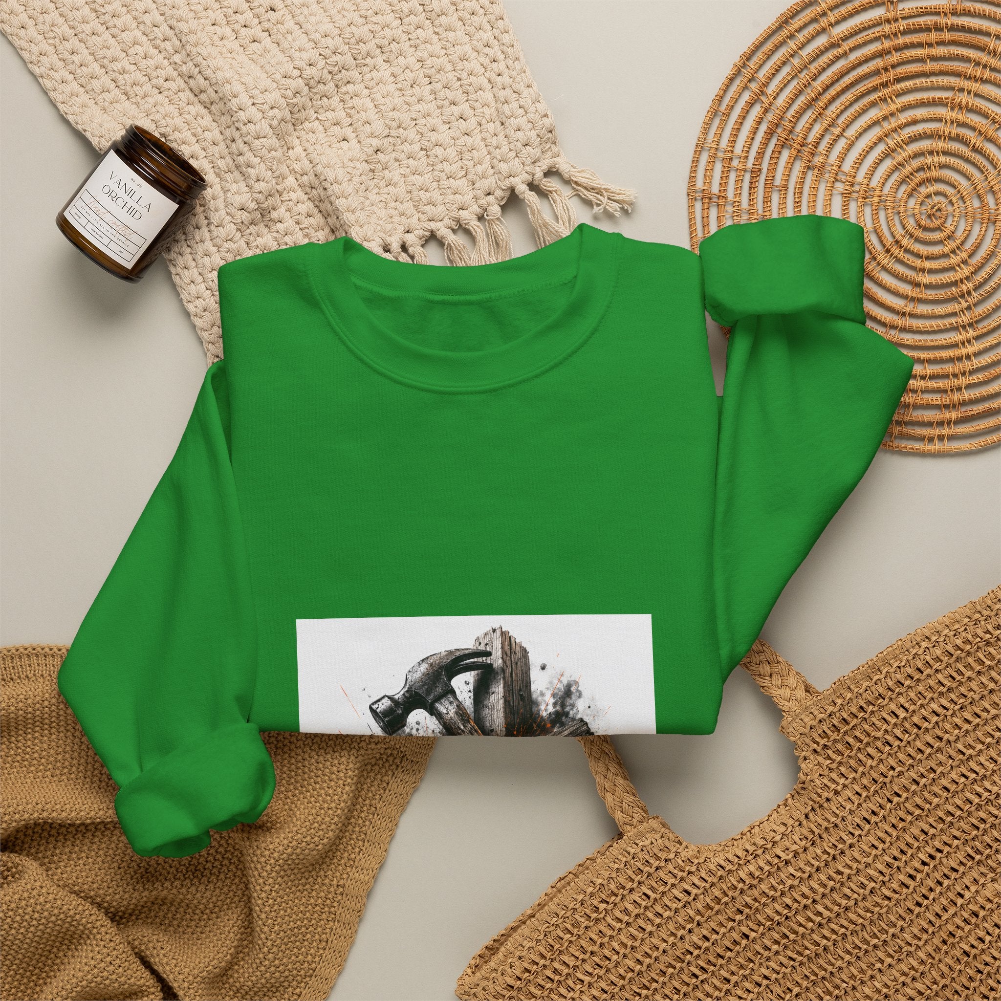 Tough Carpenter's Toolbox Sweatshirt