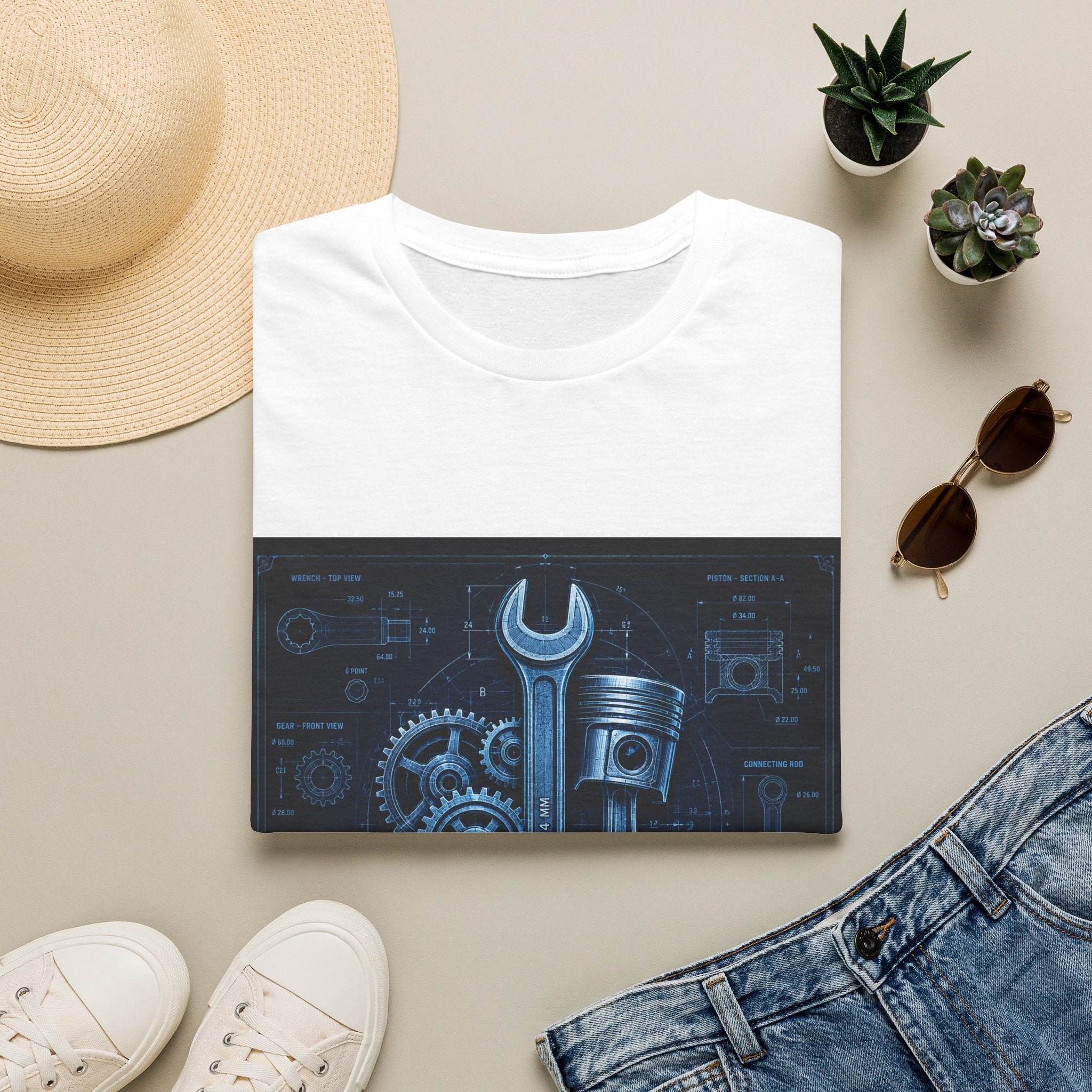 Mechanic Blueprint Classic Tee
