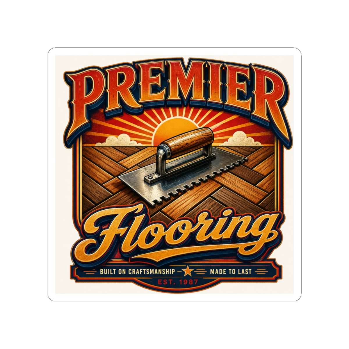 Premier Flooring Sticker